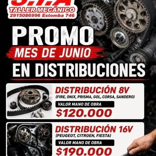 Pieza gráfica de promoción de distribuciones